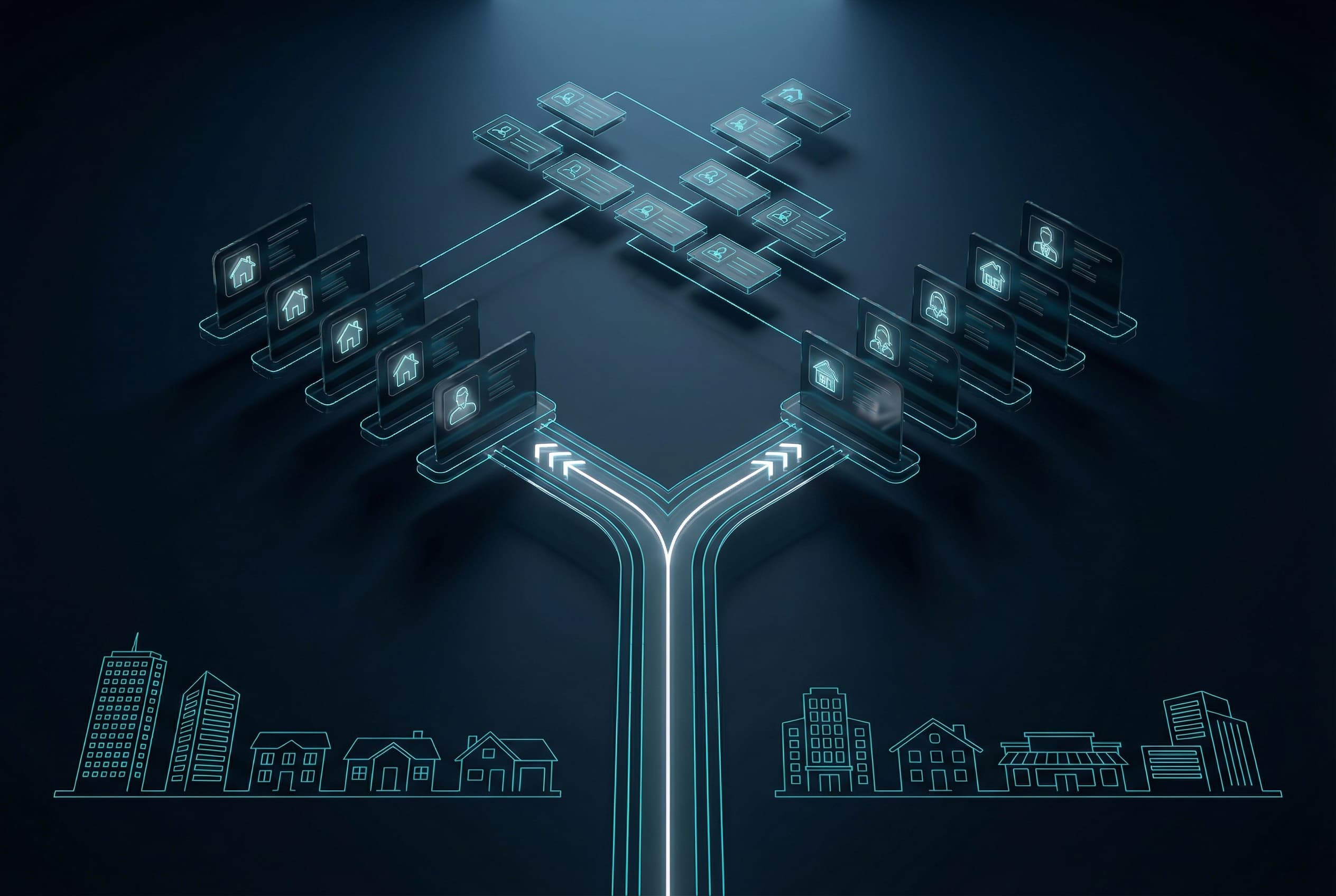 eXp Richmond dual-path recruitment platform with team structure visualization