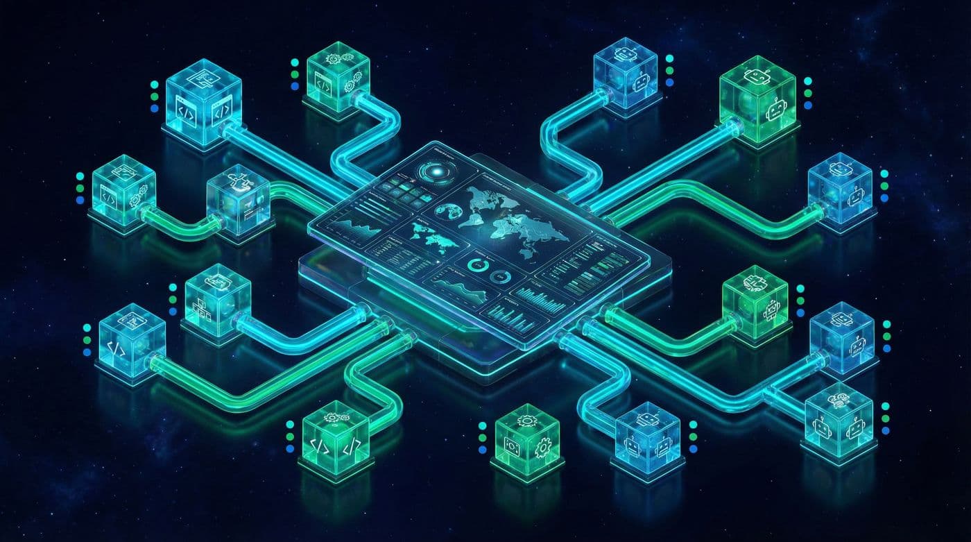 Mission Control admin dashboard