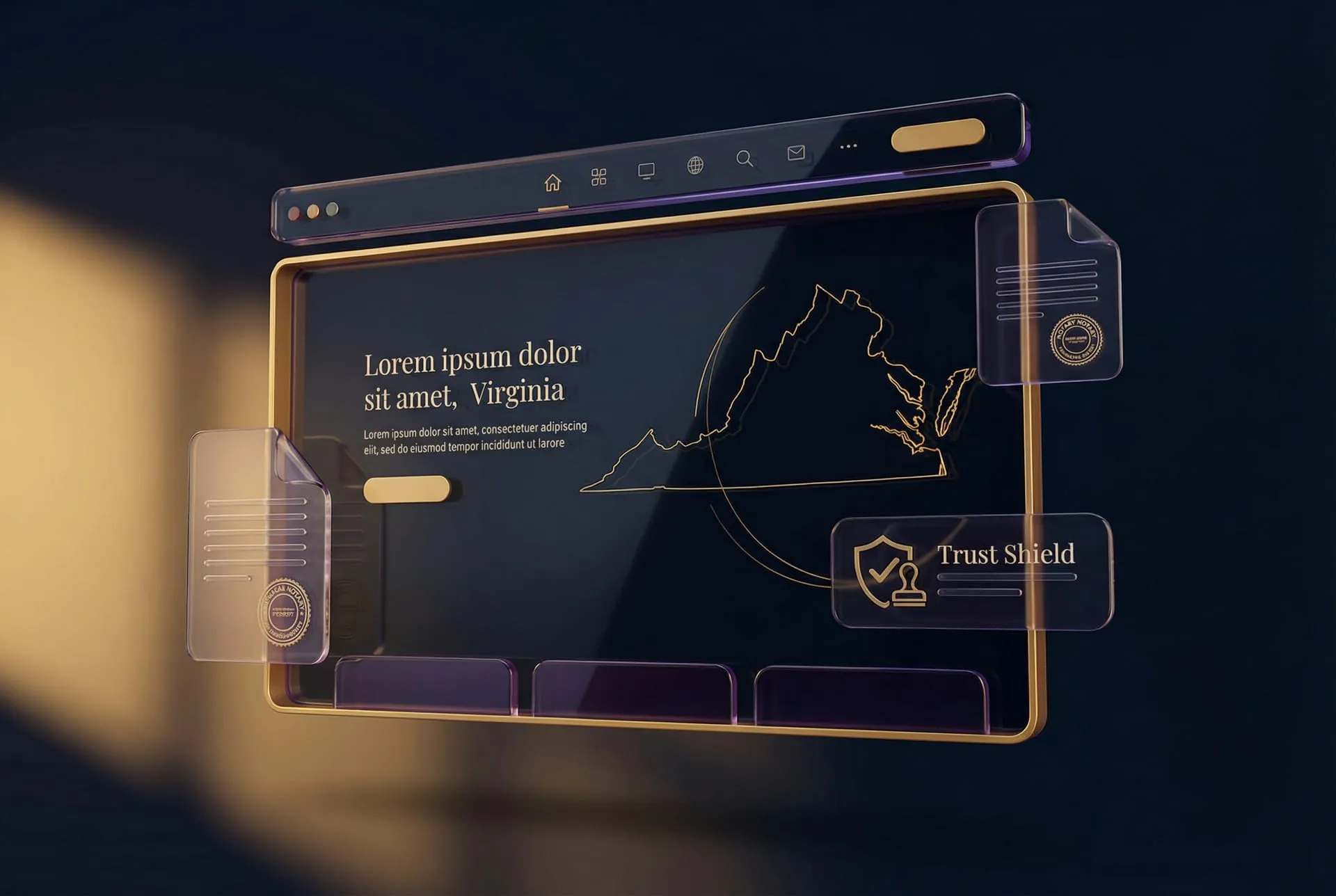 Regal Title company landing page