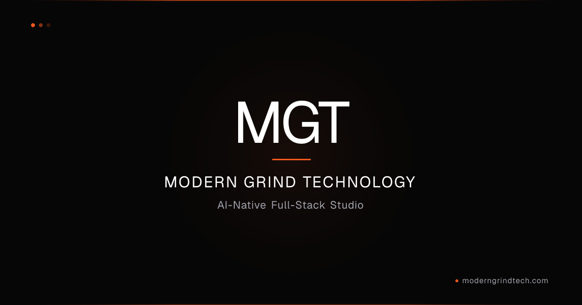 Modern Grind Technology cover